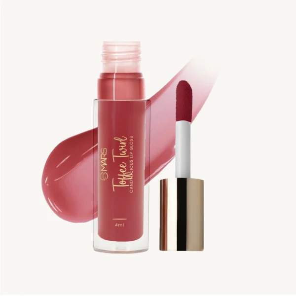 Gloss Girl Lip Gloss | Enriched With Mango Seed Butter & Hyaluronic Acid | Light Weight & Non-Sticky Formula | Gives Fuller-Lip Effect & Extra Hydration | High Shine Finish-That's Me, 2.8 ml